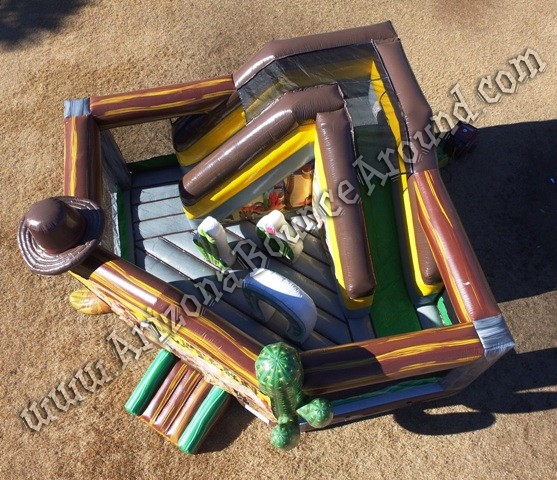 Western village 20 x 20 Bounce House Rental Phoenix Arizona